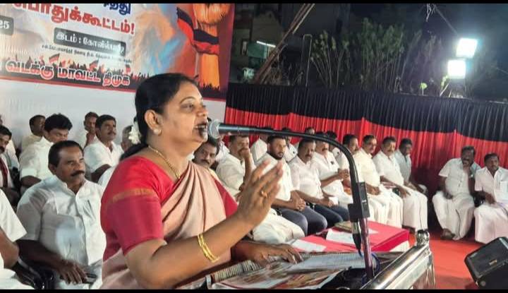 தமிழக முதல்வர் ஸ்டாலின் இந்தியாவிற்கு வழிகாட்டியாக திகழ்கிறார் - அமைச்சர் கீதா ஜீவன் பெருமிதம்!!