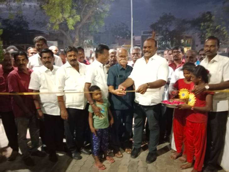 மாநகராட்சி 3 வது வார்டு பூங்காவில் கண்காணிப்பு கேமரா திறப்பு விழா!!