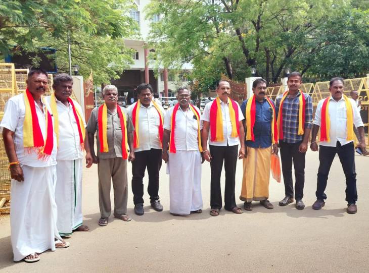 தாமிரபரணி புதிய ஆற்றுப் பாலத்தை சரிசெய்ய வேண்டும் - சமத்துவ மக்கள் கழகம் கோரிக்கை மனு!!