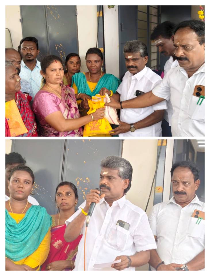 ஒட்டப்பிடாரம் கீழ அரசடி துப்பாஸ்பட்டி கிராமத்தில் எம்எல்ஏ தொகுதி மேம்பாட்டு திட்டத்தின் கீழ் ரூ.17.65 மதிப்பீட்டில் கட்டப்பட்டுள்ள நியாய விலை கடையை சண்முகையா எம்எல்ஏ திறந்து வைத்தார்!!