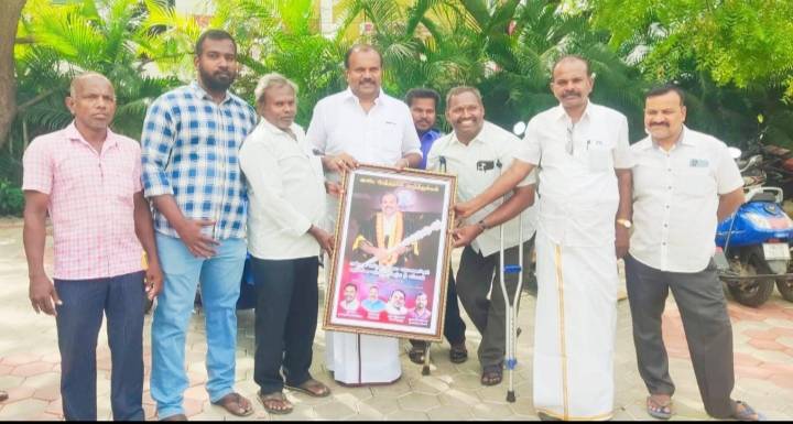 தமிழக மாற்றுத்திறனாளிகள் முன்னேற்ற நல்வாழ்வு சங்கம் சார்பில் மேயர் ஜெகன் பெரியசாமிக்கு பிறந்தநாள் வாழ்த்து!!