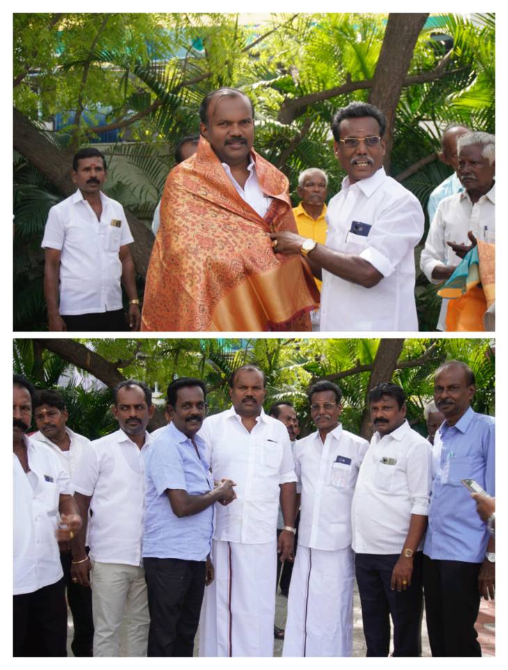 தூத்துக்குடி மாநகராட்சி மேயருக்கு பிறந்தநாள் - 3 வது வார்டு கவுன்சிலர் ரெங்கசாமி தலைமையில் நேரில் வாழ்த்து!!