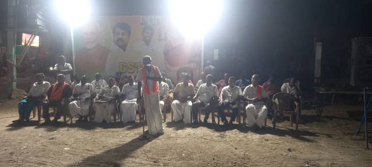 எப்போதும் வென்றான் ஊரில் ஜி.எஸ்.டி வரி குறைப்பு குறித்து பாஜக விளக்கப் பிரச்சாரக் கூட்டம்!!
