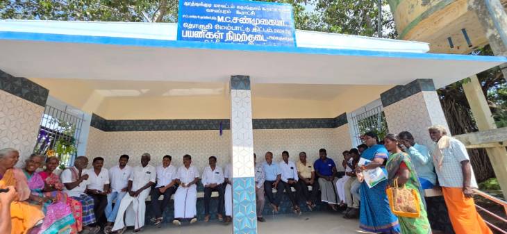 ஓட்டப்பிடாரம் தொகுதியில் பல்வேறு மேம்பாட்டு பணிகளை தொடங்கி வைத்தார் எம்.சி.சண்முகையா எம்எல்ஏ!!