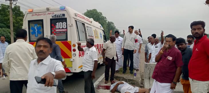 விபத்தில் காயமடைந்தவர்களுக்கு உதவிய துரை வைகோ — மனிதநேயத்தின் அருமையான வெளிப்பாடு!