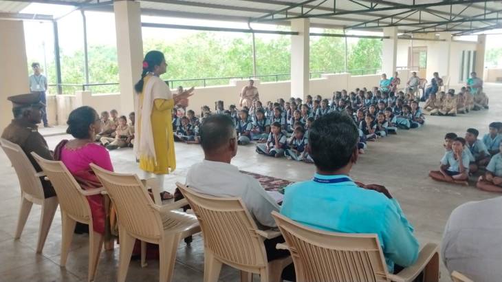 போதைப்பொருள் ஒழிப்பு விழிப்புணர்வு கருத்தரங்கம் – மாணவர்களுக்கு ஊக்கமளித்த தூத்துக்குடி ஆரோக்கியபுரம் விவிடி நினைவு மேல்நிலைப்பள்ளி!!
