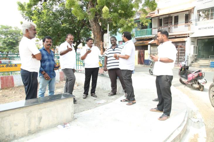 தூத்துக்குடி தெப்பக்குளம் அழகுபடுத்தல் பணிகள் – மேயர் ஜெகன் பெரியசாமி நேரில் ஆய்வு!!

