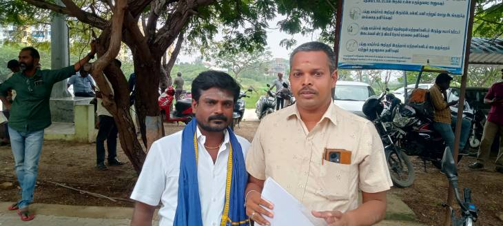 மாப்பிள்ளையூரணியில் கதவு எண்–சொத்துவரி மோசடி: இந்து மக்கள் கட்சி மாவட்ட செயலாளர் வீரமுருகன் மனுநீதி நாளில் ஆட்சியரிடம் புகார் மனு!!