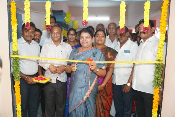 அமைச்சர் கீதாஜீவன் மக்கள் கோரிக்கையை நிறைவேற்றி புதிய ரேஷன் கடையை திறந்து வைத்தார்!!