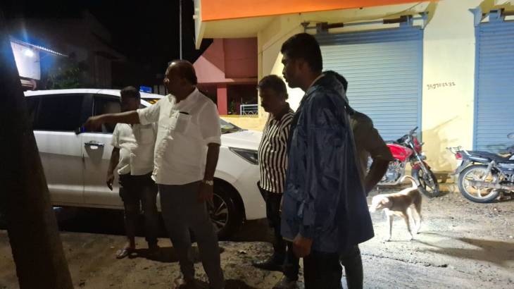 தூத்துக்குடி பி&டி காலனியில் மழைநீர் வெளியேற்றப் பணிகள் வேகப்படுத்தல் – மேயர் ஜெகன் பெரியசாமி நேரில் ஆய்வு!!