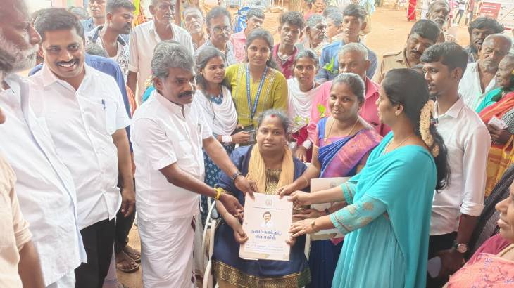 எம்.சி. சண்முகையா எம்எல்ஏ முன்னிலையில் ‘நலம் காக்கும் ஸ்டாலின்’ மருத்துவ முகாம் உற்சாகமாக தொடக்கம்!!