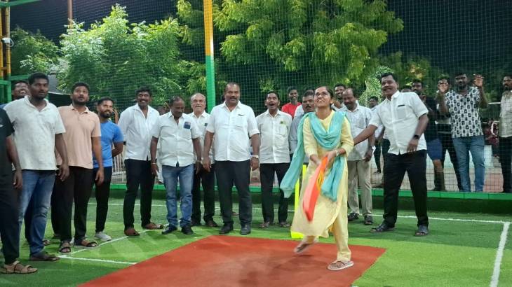 பொங்கல் கொண்டாட்டம் களைகட்டியது… மாநகராட்சி மைதானத்தில் விளையாட்டு போட்டிகள்! மேயர் ஜெகன் பெரியசாமி துவக்கம்!!