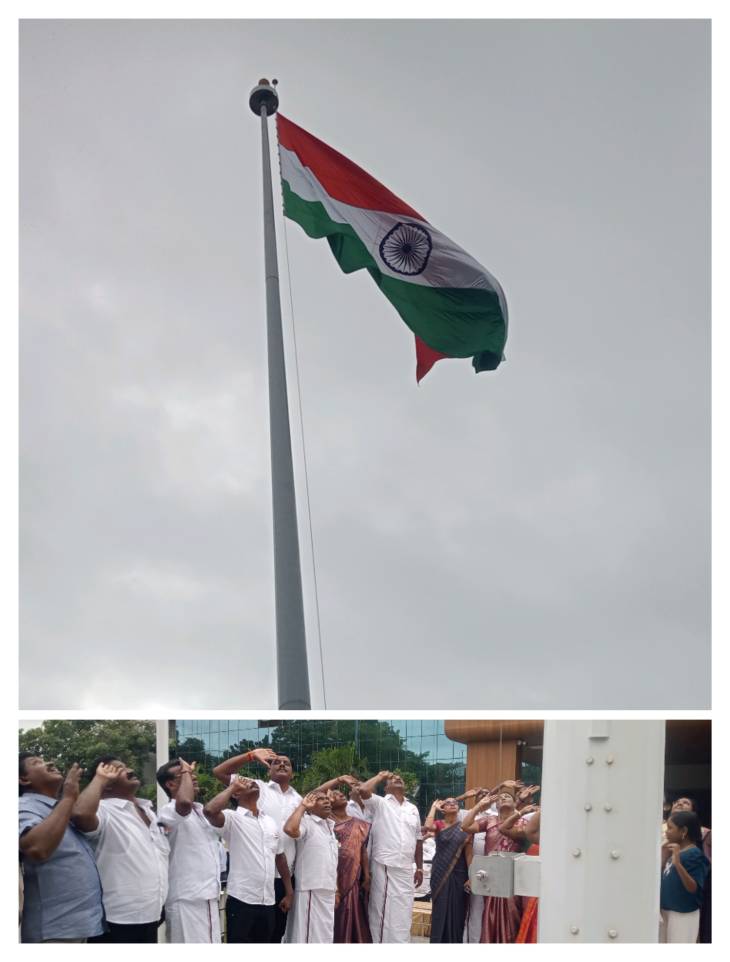 தூத்துக்குடி மாநகராட்சியில் 77வது குடியரசு தின விழா கோலாகலம்!!