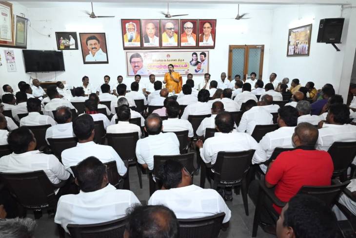 “2026ல் மூன்றும் நம்மதே” – தூத்துக்குடி வடக்கு திமுக அவசர செயற்குழுவில் அமைச்சர் கீதாஜீவன் பேச்சு!!