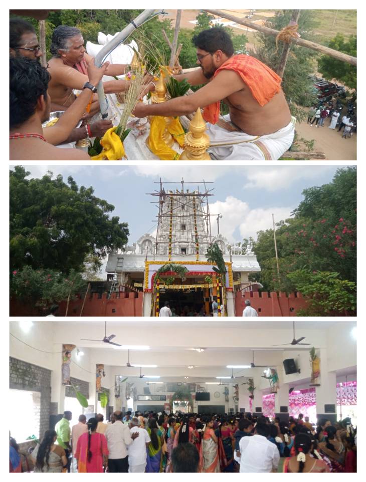 பாஞ்சாலங்குறிச்சியில் அருள்மிகு வீரசக்கதேவி ஆலய 15-வது ஆண்டு வருஷாபிஷேக விழா – திரளான பக்தர்கள் பங்கேற்பு!!