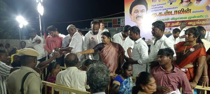 மு.க. ஸ்டாலின் பிறந்தநாளை முன்னிட்டு தூத்துக்குடியில் பொதுமக்களுக்கு நலத்திட்ட உதவிகள் – அமைச்சர் கீதா ஜீவன் வழங்கல்!!