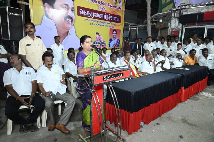 “திராவிட மாடல் ஆட்சி: மக்கள் வாழ்வாதாரத்தை மீட்டெடுத்த மாற்றத்தின் ஐந்து ஆண்டுகள்” – தூத்துக்குடியில் அமைச்சர் கீதா ஜீவன் பேச்சு!!
