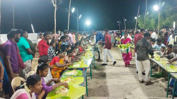 கடலில் மிதந்த கடல் மாதா திருவுருவம்: வெள்ளப்பட்டி அசன பெருவிழா கோலாகலம்!!