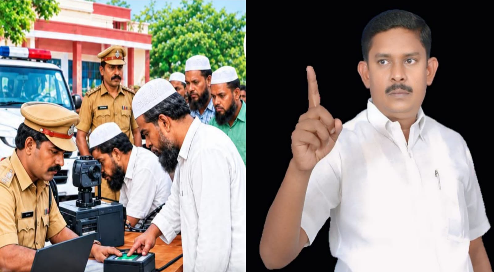 பயோமெட்ரிக் பதிவு மூலம் இஸ்லாமியர்களை அச்சுறுத்துகிறதா காவல்துறை? — காயல் அப்பாஸ் கடும் கண்டனம்!!